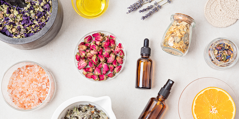 Eaux florales routine quotidienne