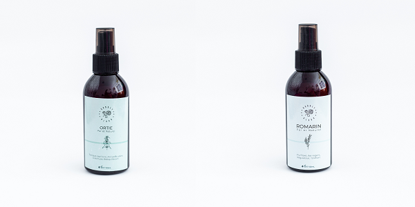 Routine cheveux brillants