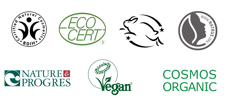 Labels cosmétique bio